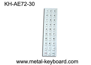 30 tastiera anti- del chiosco del vandalo di chiavi IP65 per il sistema di estrazione mineraria industriale